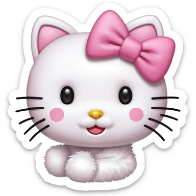 Hello-kitty hello-kitty sticker
