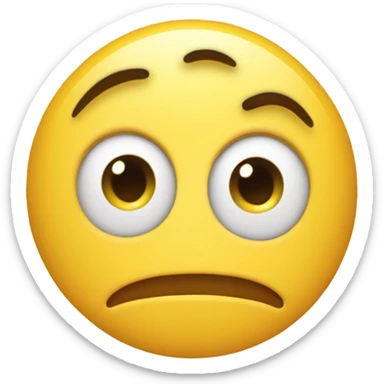 Emoji Face with stars instead of eyes sticker