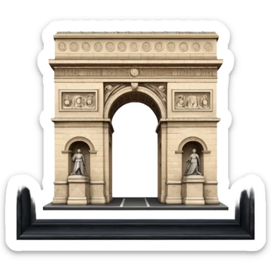 Arc de triomphe sticker