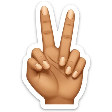 finger pointing straight ahead to me sticker