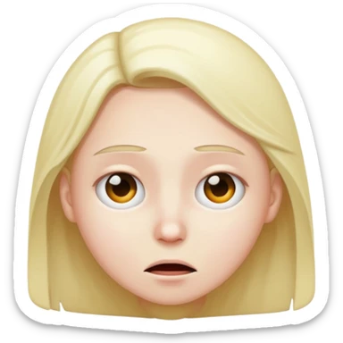 Grossed out  sticker