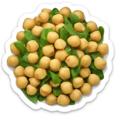 chickpea salad sticker