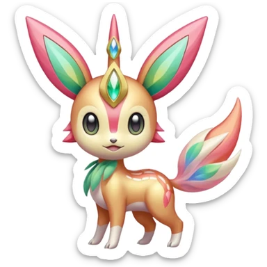 Meloetta-Victini-Palkia-Tropius-Aurorus-Milotic-Cresselia-fusion sticker