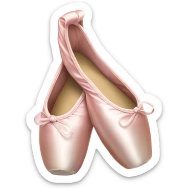 Pointe shoes sticker