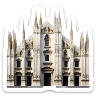 Duomo of Milano sticker