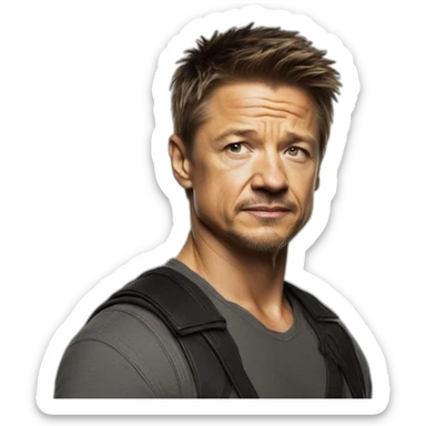 Jeremy Renner sticker