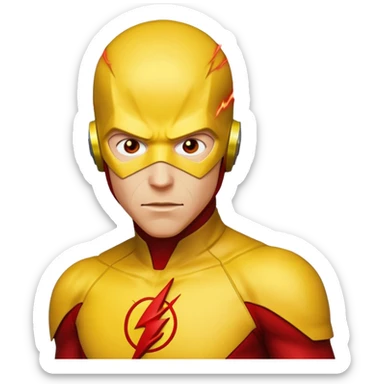 reverse flash sticker
