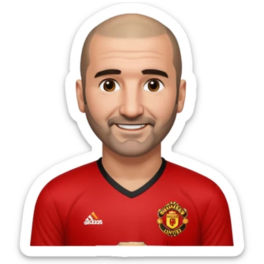 Eric Cantona Manchester United sticker