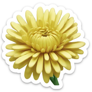 Chrysanthemum  sticker