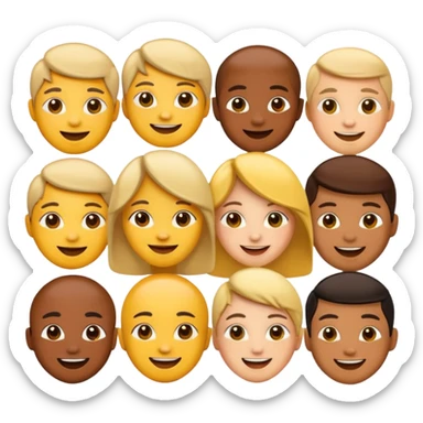 😍🥰🫠😚😘😙🫠😙 sticker