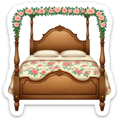 vintage aesthetic bed sticker