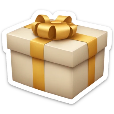 Gift box sticker