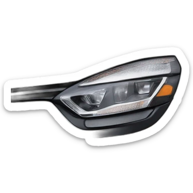 Renault Clio 1995 black sticker