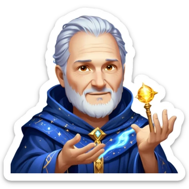 Cosmic Wizard sticker