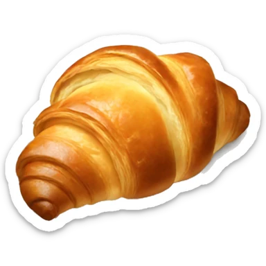 Croissant sticker