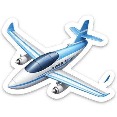 An icon featuring a remote-controlled model airplane soaring through the sky, with a detailed transmitter in the foreground. The sky is clear with motion lines showing flight. Transparent background emphasizes the precision, creativity, and joy of aeromodelling as a sport. sticker