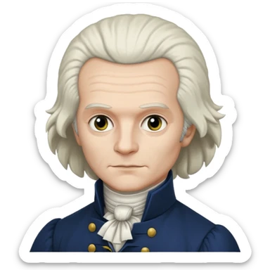 Maximilien Robespierre sticker