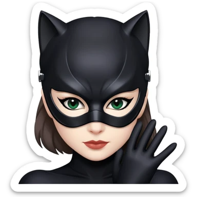 Catwoman from DC comics sticker