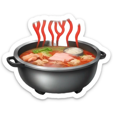 chinese hotpot sticker