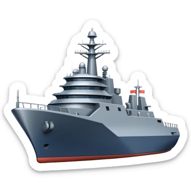 modern Navy ship sticker