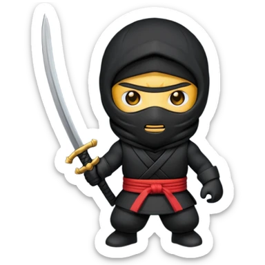 necesito un emoji ninja con el signo de escorpio  sticker
