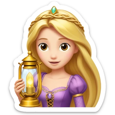 Lanterna da Rapunzel sticker