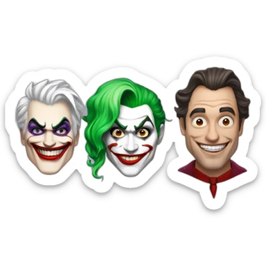 joker harley joaquin gaga sticker