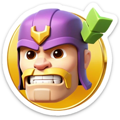 Clash of Clans aesthetic: Cinematic Playful Xbox Game Disc Portrait Emoji, rendered in a 3D vector-style similar to standard emojis with minimal shading and bold, simplified shapes. A compact, distinct form with signature details, softly glowing with a modern gaming energy charm. Simplified yet unmistakably iconic, highly detailed and consistent, glowing with a soft radiance and high shine. Stylized with a touch of next-gen innovation and a soft glowing outline, capturing the essence of a beloved gaming relic with a friendly, playful manner! sticker