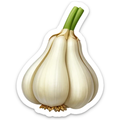 garlic sticker