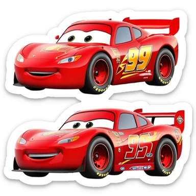 Lightening McQueen  sticker