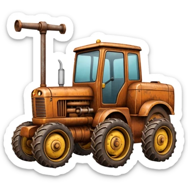 farm equipment sticker