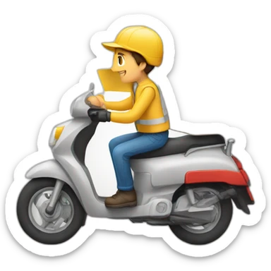 Delivery and Transportation sticker