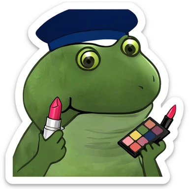 Too Faced makeup sticker