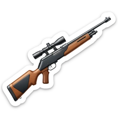 Rifle  sticker