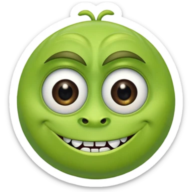 monsters inc mike sticker