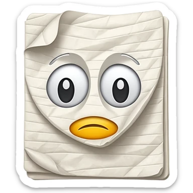 document papier  sticker