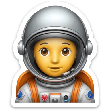 astronaut helmets sticker