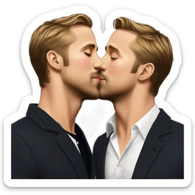 ryan gosling sending a kiss sticker