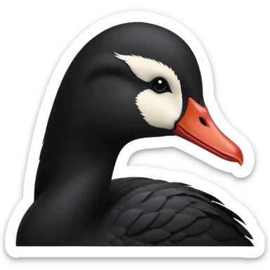 cisne negro sticker