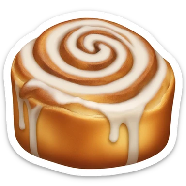 Cinnamon roll sticker
