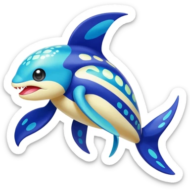 Meloetta-Gabite-Kyogre-Pokémon-Fakémon-fusion-hybrid-creature sticker