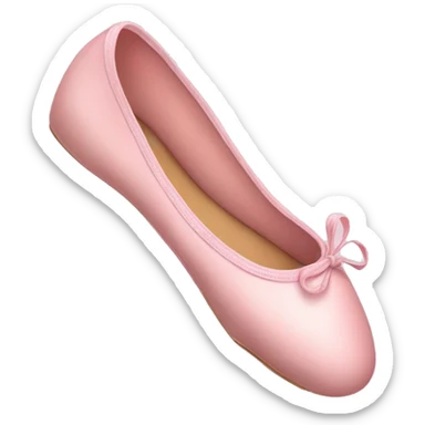 Ballet shoes pink  sticker
