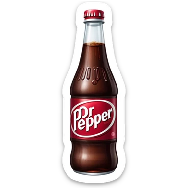 dr pepper sticker