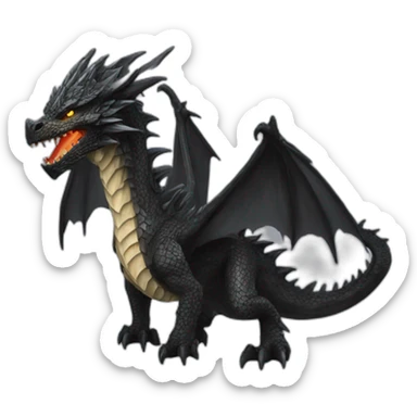 Alduin the dragon sticker