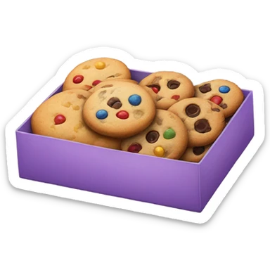 crumbl cookie box sticker