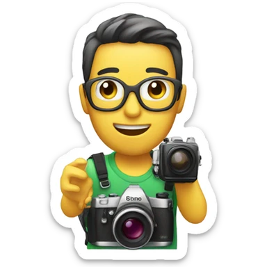 Photo cam sticker