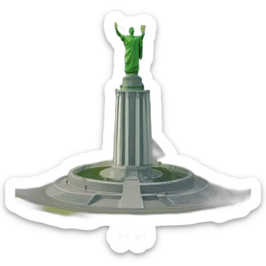 Kyiv monument of mother motherland sticker