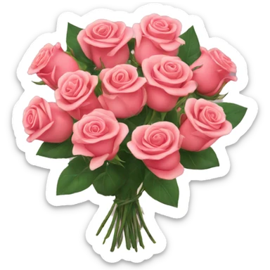 Boquet of roses sticker