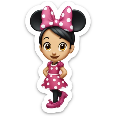 minnie mouse  sticker