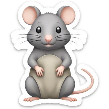 IKEA rat sticker